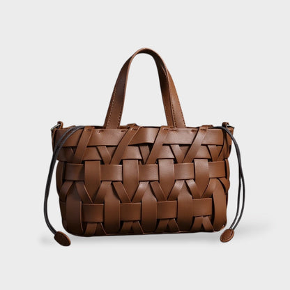 Annita Women's Woven Top Handle Handbag, view 9
