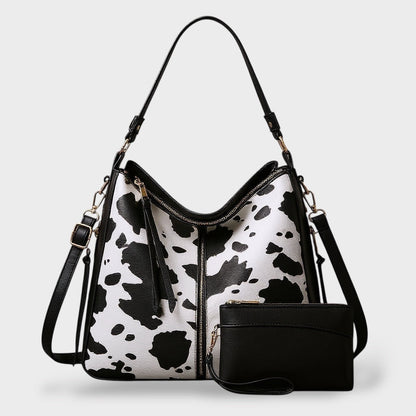 Evengelia Women's Printed Tote Bag With Wristlet, view 6