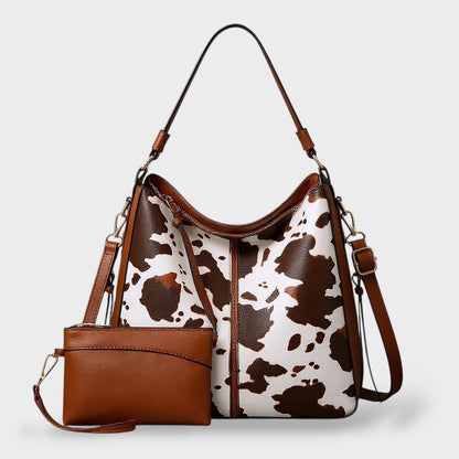 Evengelia Women's Printed Tote Bag With Wristlet, view 1