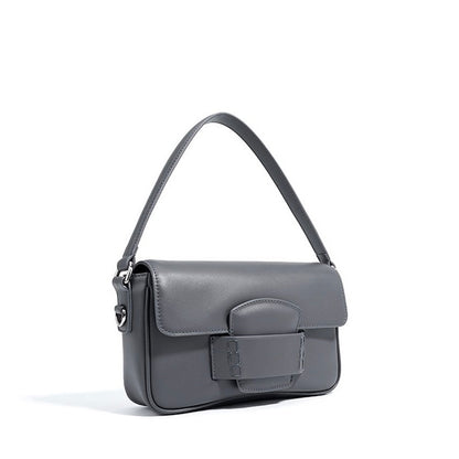 Ismene Women's Leather Flap Shoulder Bag, view 3