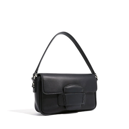 Ismene Women's Leather Flap Shoulder Bag, view 5