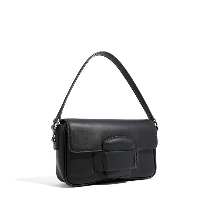 Ismene Women's Leather Flap Shoulder Bag, view 5