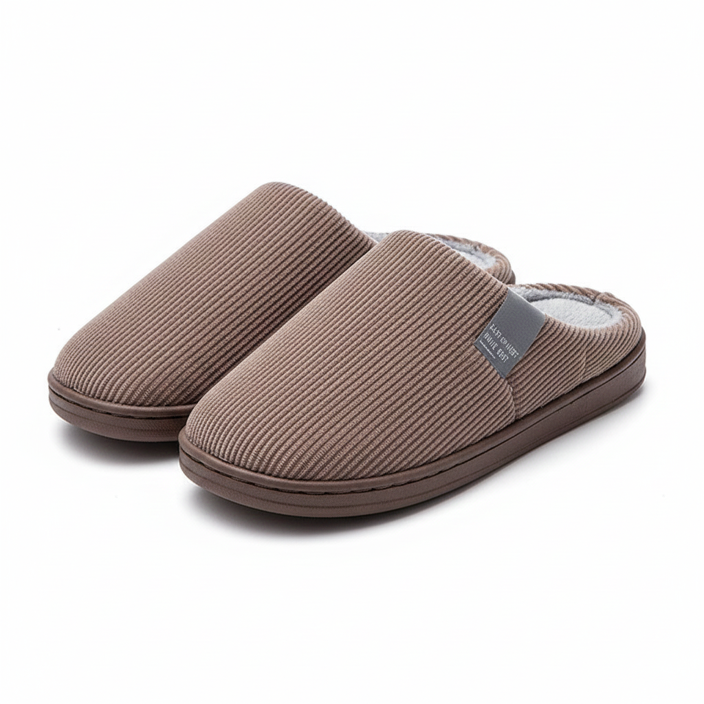 Women's Winter Slippers with Flexible Sole