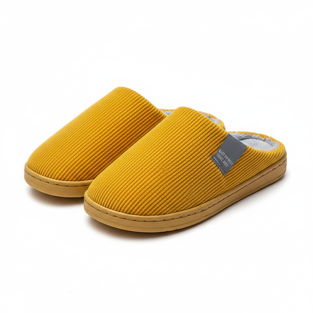 Women's Winter Slippers with Flexible Sole