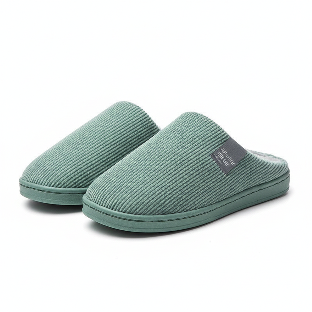 Women's Winter Slippers with Flexible Sole