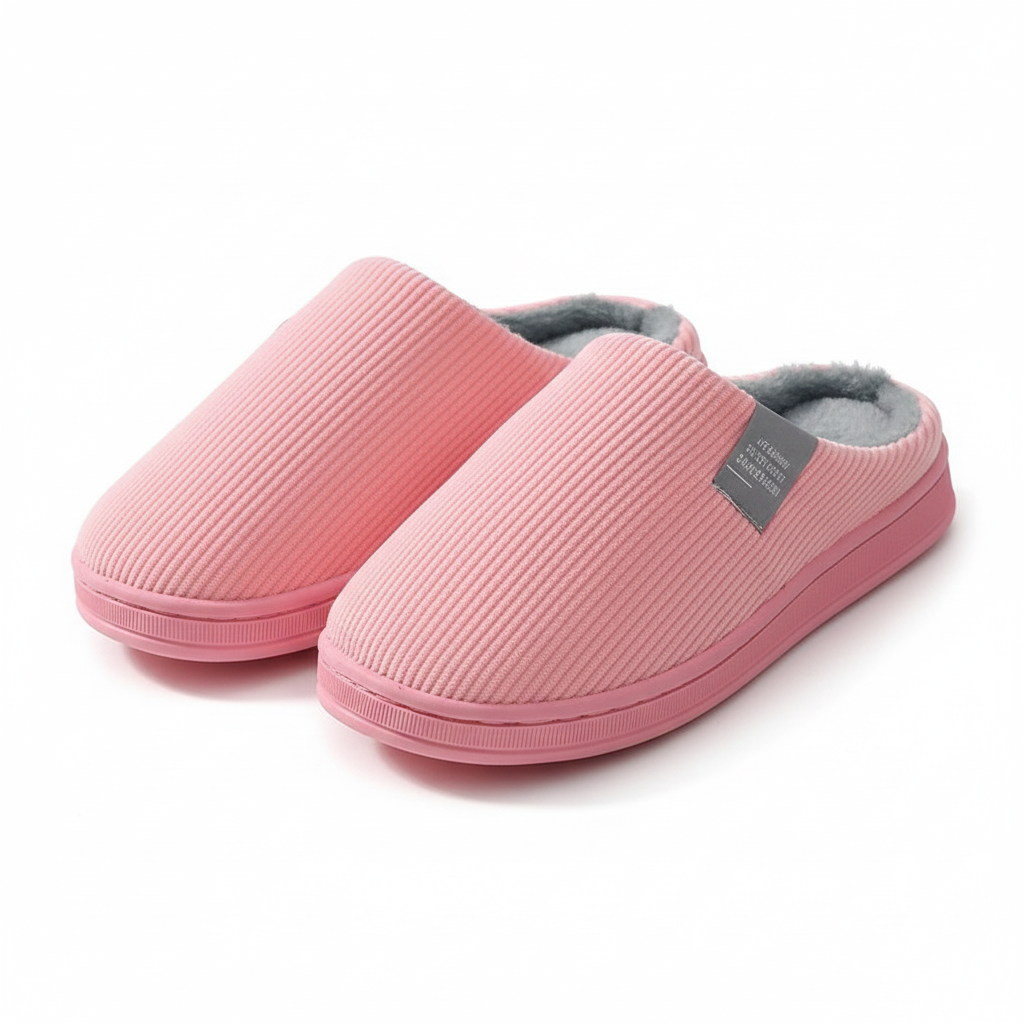 Women's Winter Slippers with Flexible Sole
