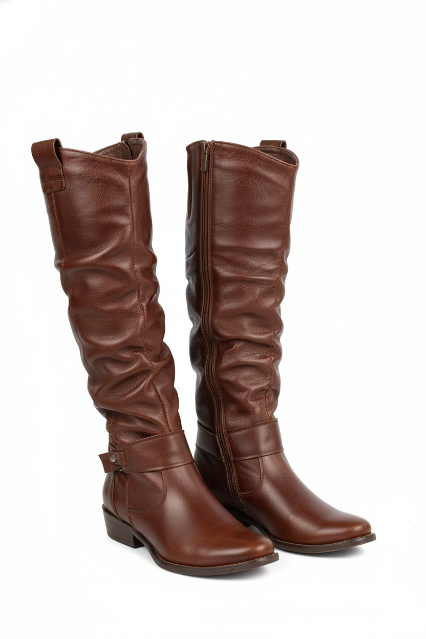 Women's Ankle Boots with Handcrafted Leather Construction