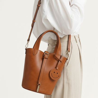 Clara Women's Smile Detail Handbag, view 2