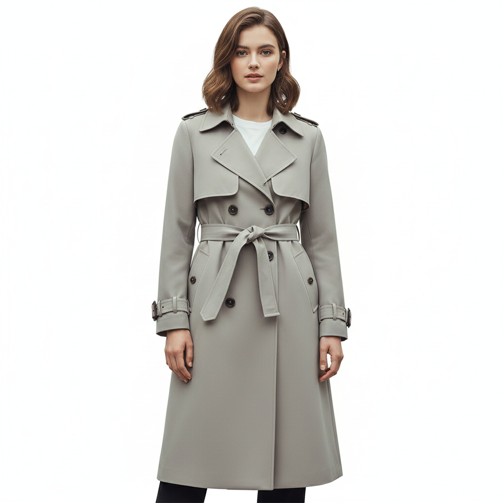 Women's Long Trench Coat for Every Season