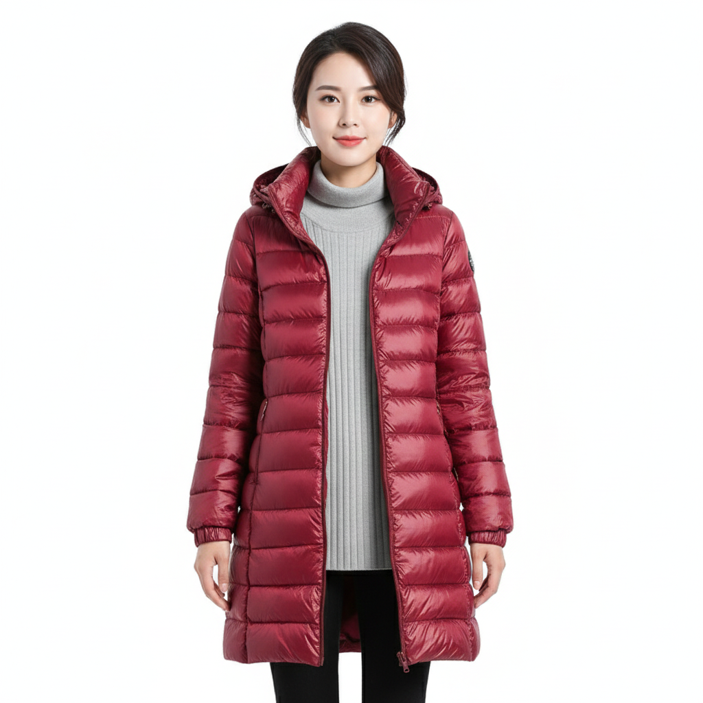 Women's Ultralight Waterproof Jacket with Removable Hood