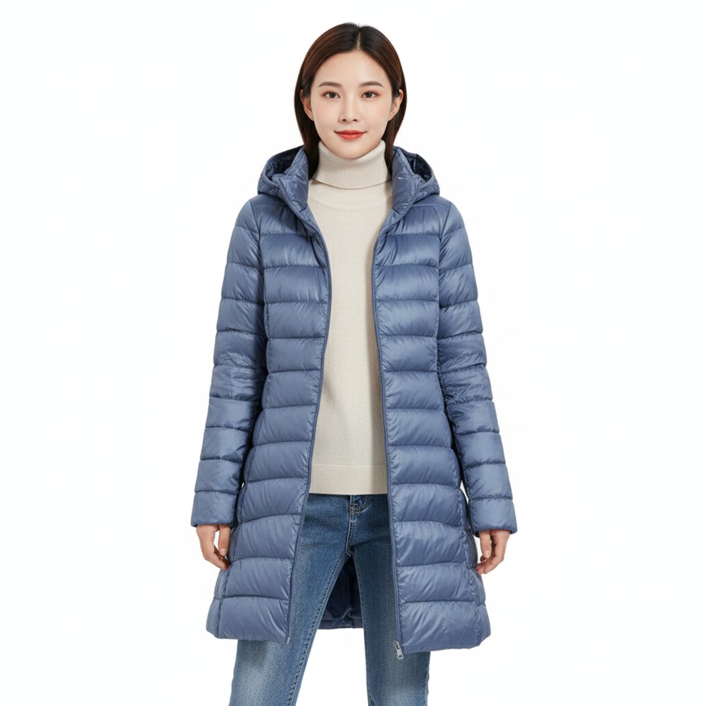 Women's Ultralight Waterproof Jacket with Removable Hood