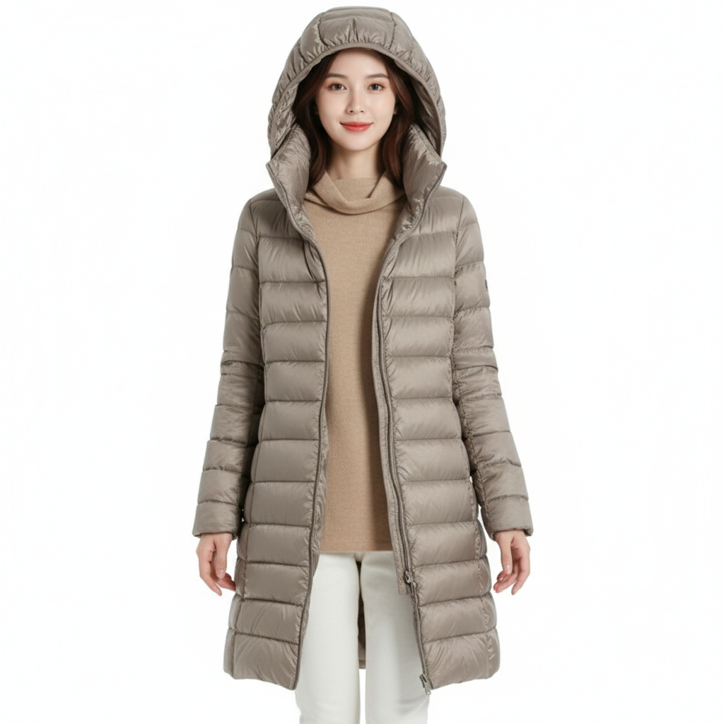 Women's Ultralight Waterproof Jacket with Removable Hood