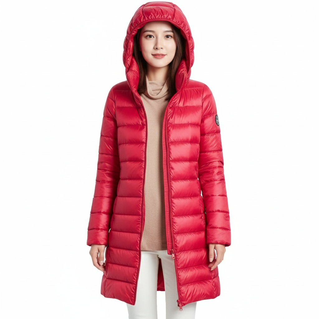 Women's Ultralight Waterproof Jacket with Removable Hood