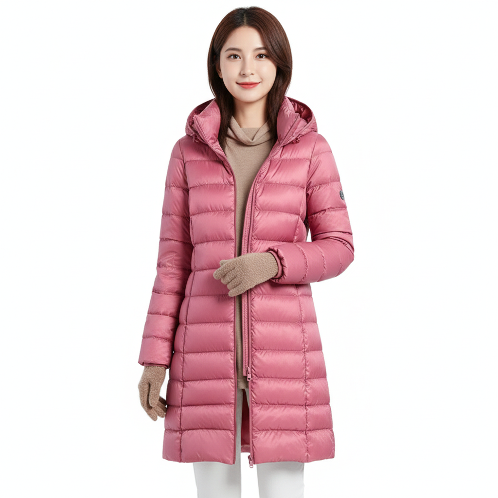Women's Ultralight Waterproof Jacket with Removable Hood