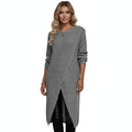 Women's Sweater with Long Sleeves and Elegant Design