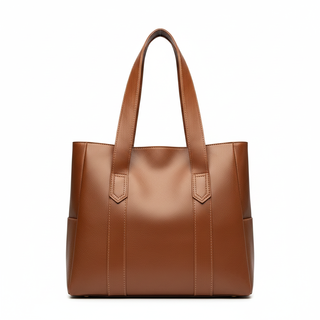 Women's Handbag with Natural Leather and Timeless Style