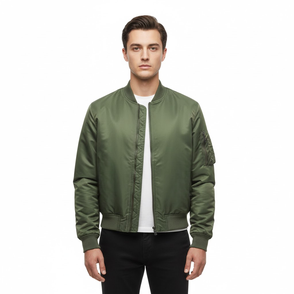 Men's Pilot Jacket with Timeless Style