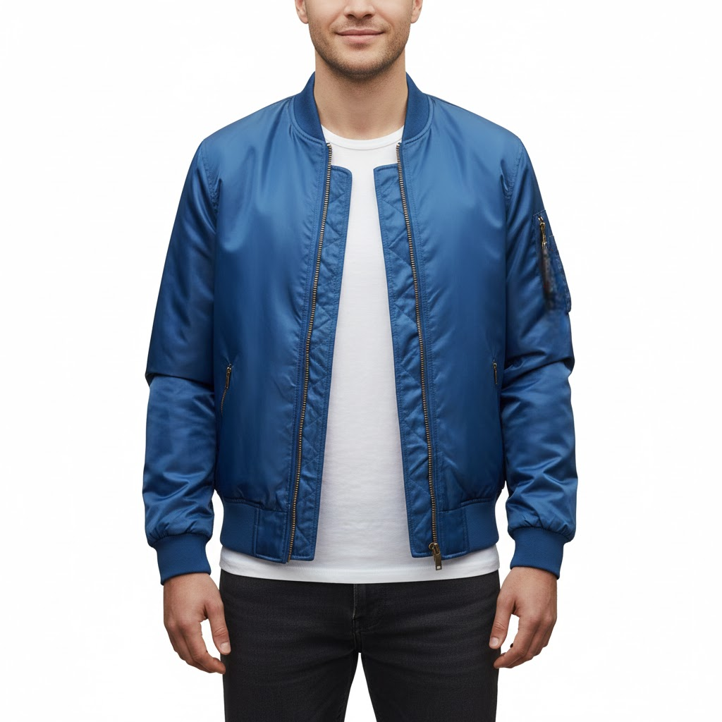 Men's Pilot Jacket with Timeless Style