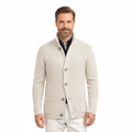 Men's Knit Cardigan with Versatile Design for Everyday Use