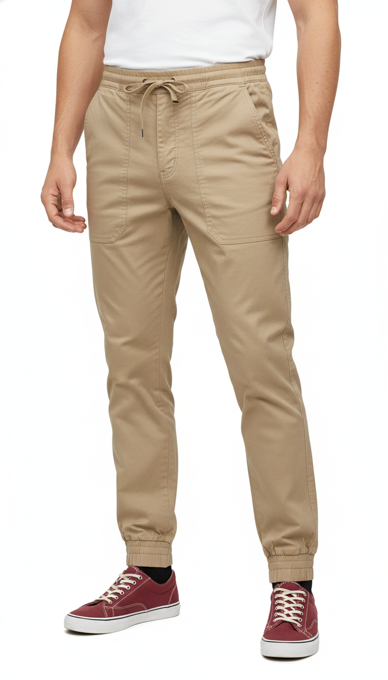Men's Stretch Cargo Pants with Spandex