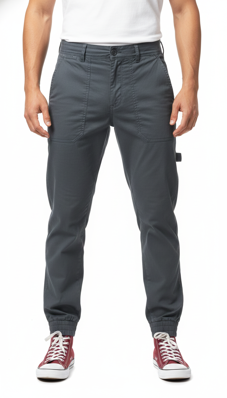 Men's Stretch Cargo Pants with Spandex