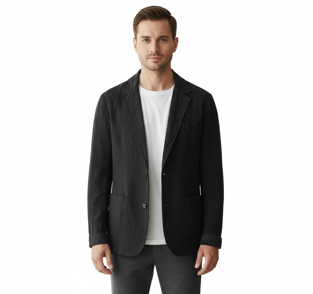 Men's Lightweight Linen Blazer with Modern Style