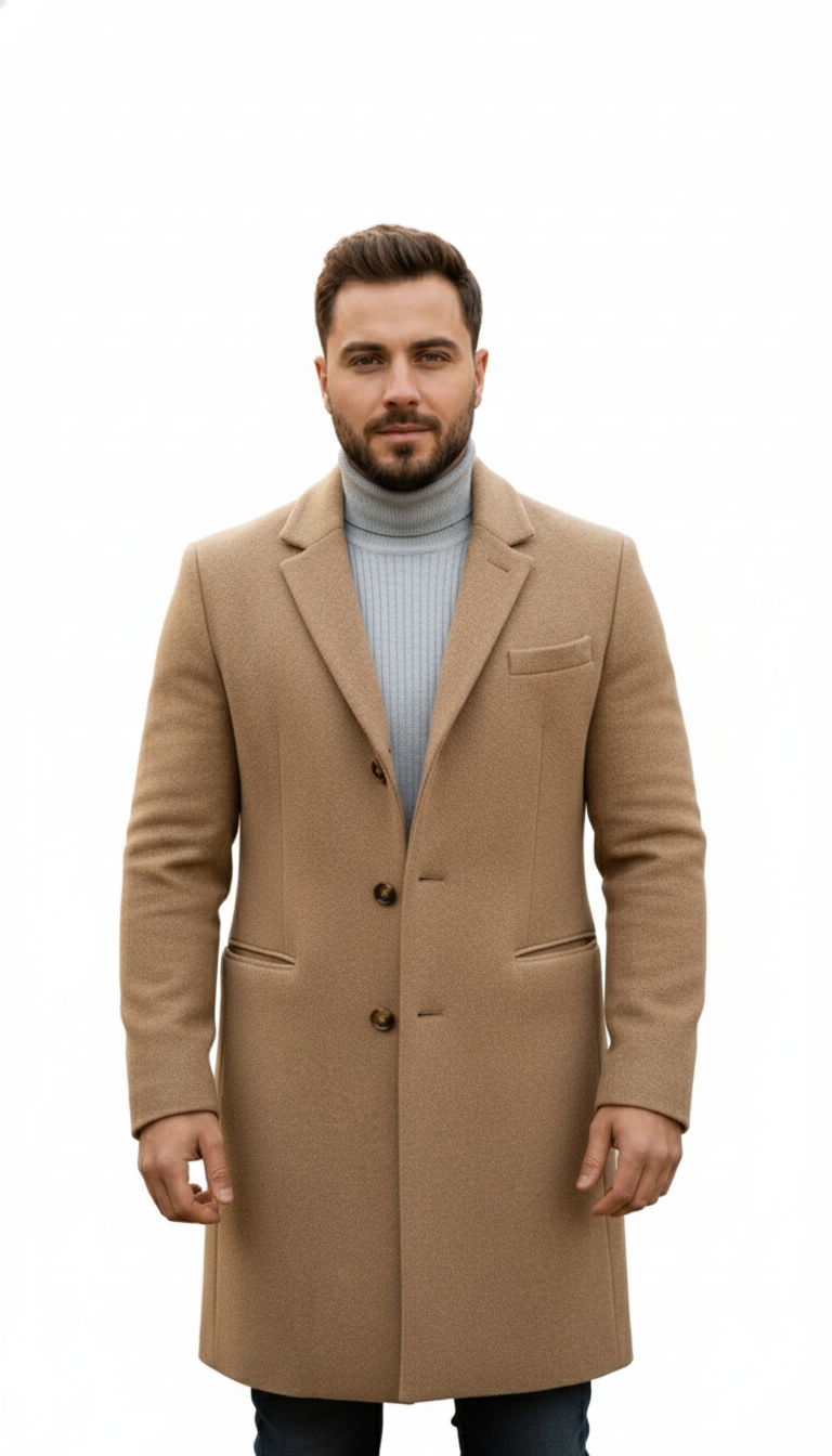 Men's Winter Coat with Warmth and Comfort