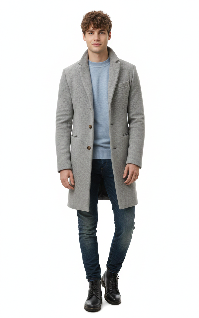 Men's Winter Coat with Warmth and Comfort