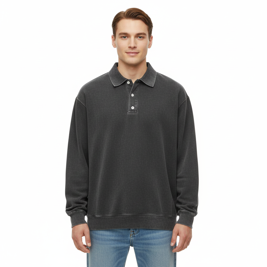 Men's Polo with Collar for Casual Wear