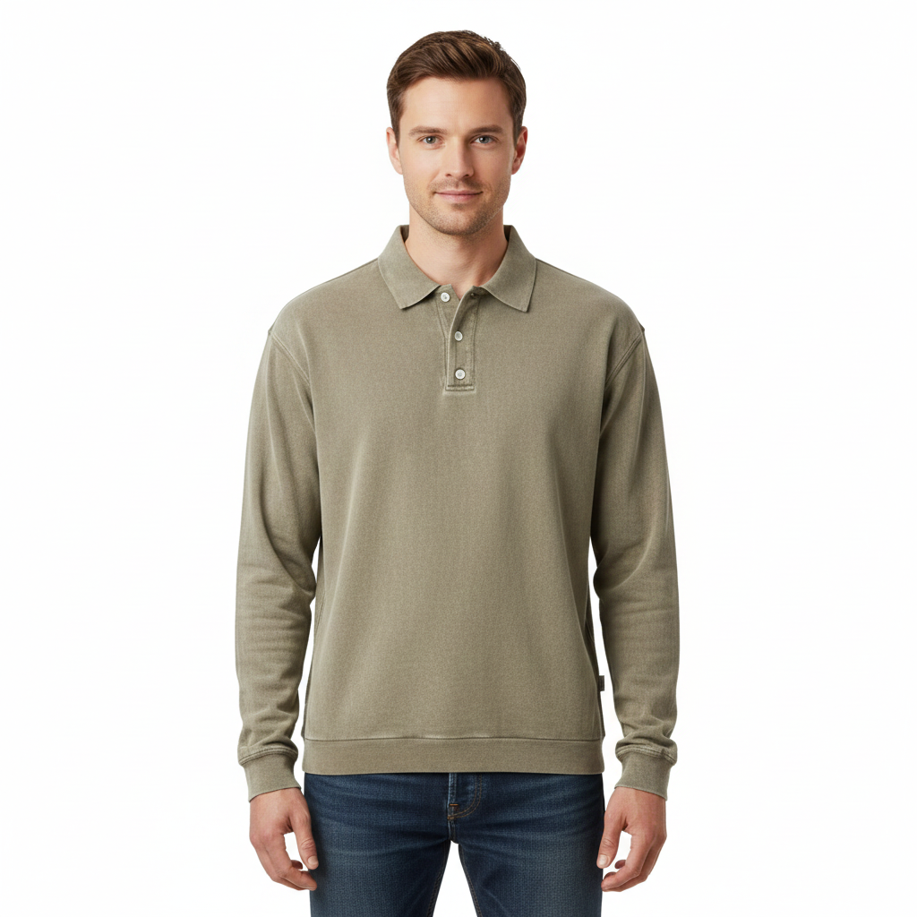 Men's Polo with Collar for Casual Wear