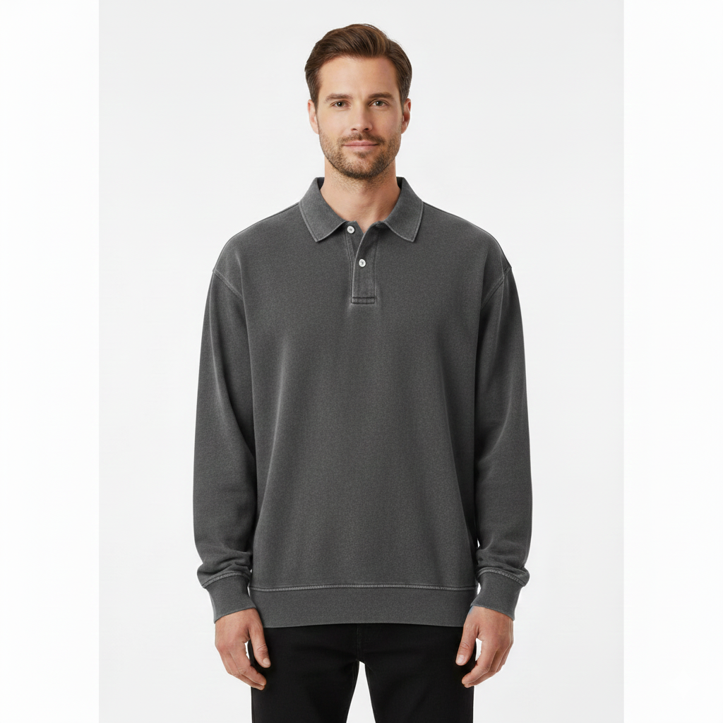 Men's Polo with Collar for Casual Wear