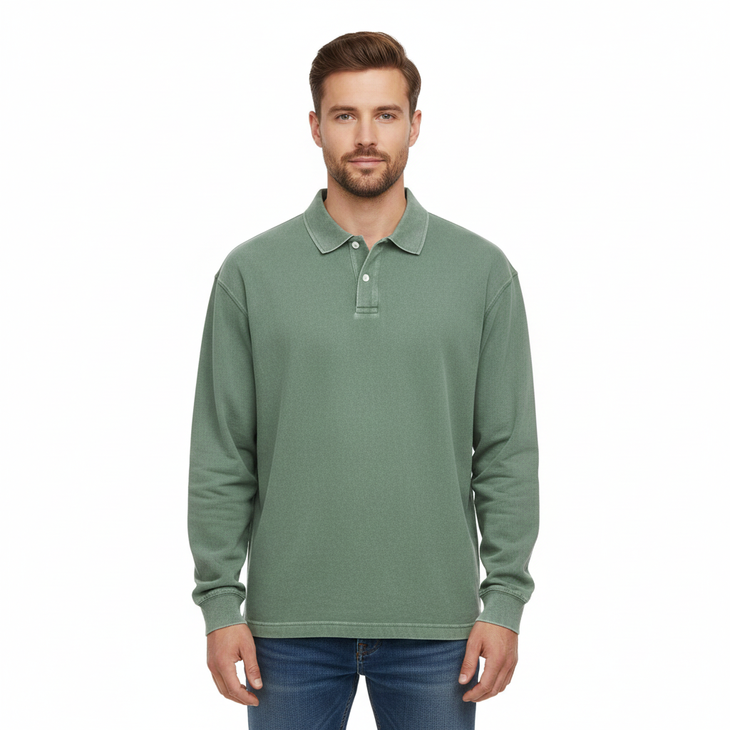 Men's Polo with Collar for Casual Wear