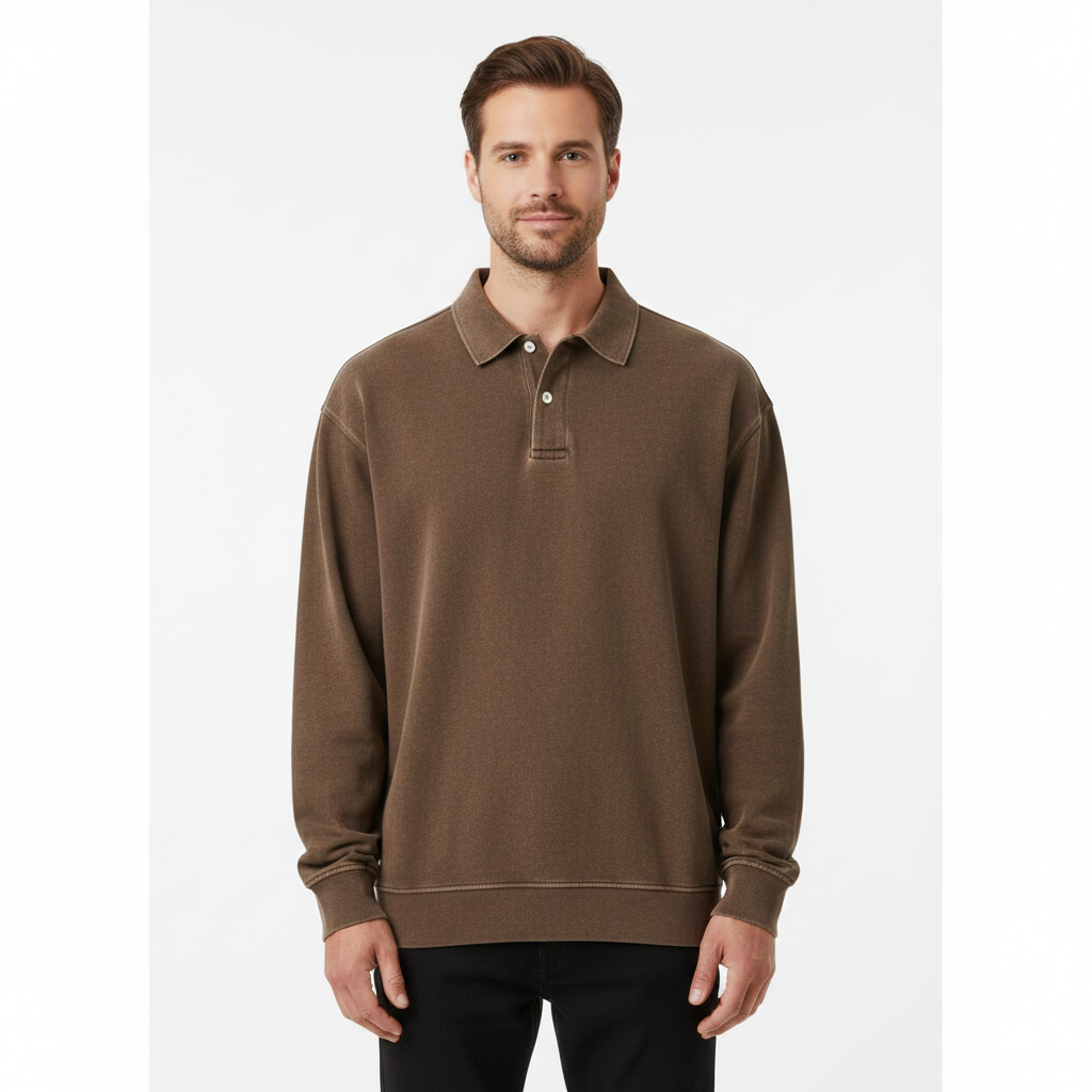 Men's Polo with Collar for Casual Wear