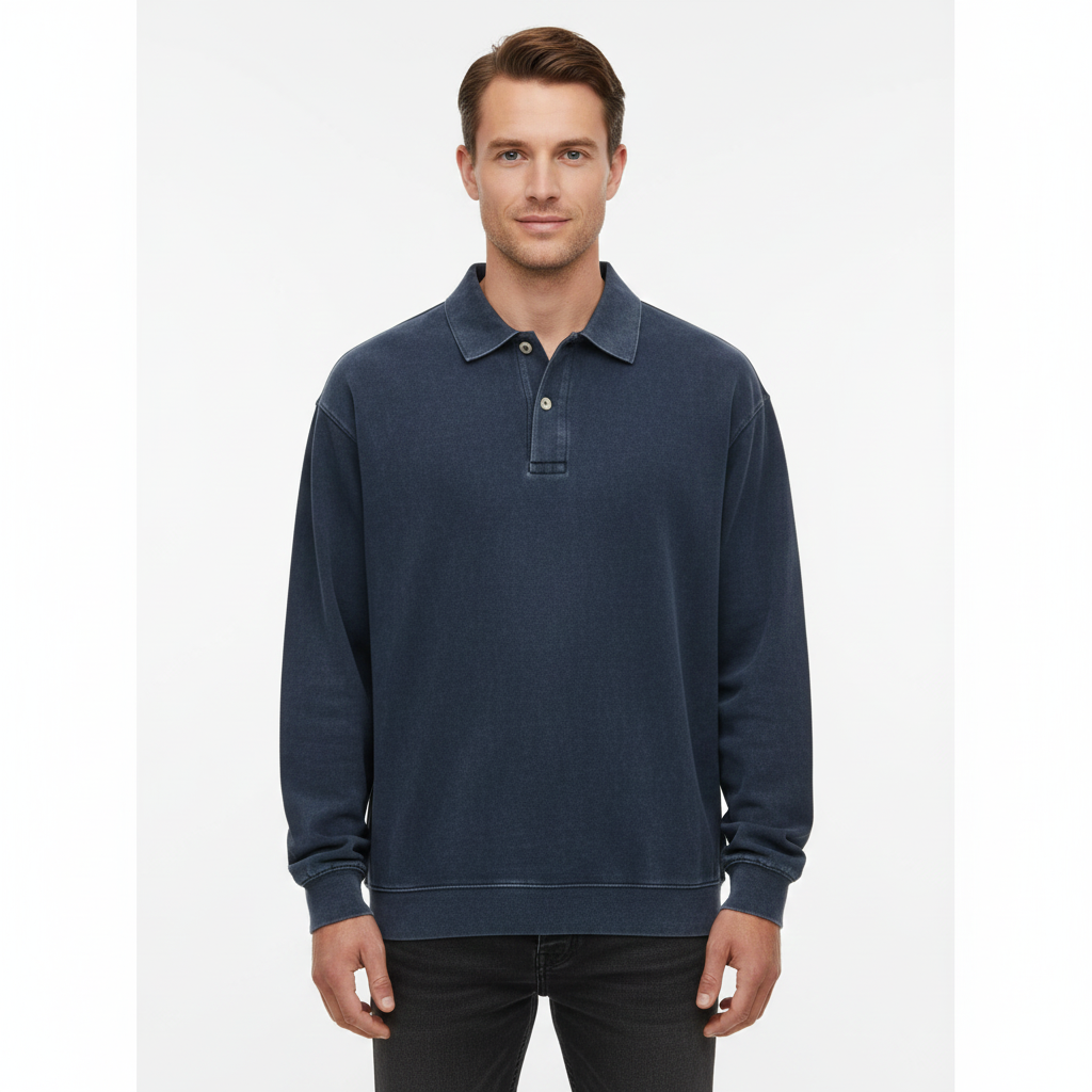 Men's Polo with Collar for Casual Wear