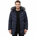 Men's Winter Coat with Warm Insulation and Waterproof Material