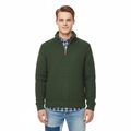 Men's Zip-Up Hoodie with Long Sleeves