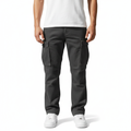 Men's loose cargo pants with multiple practical pockets