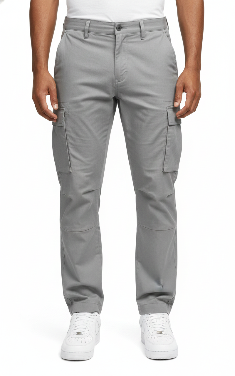 Men's Cargo Pants with Wide Legs