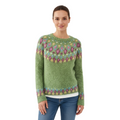 Women's Sweater with Warm Knit and Long Sleeves