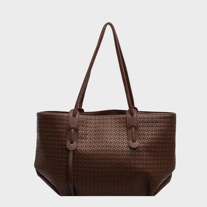 Arden Women's Woven Open Top Tote Bag, view 1