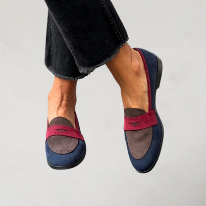 Esther Women's Slip On Fabric Loafers, view 2