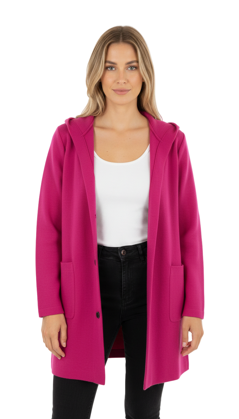 Women's Hooded Jacket with Lightweight Design