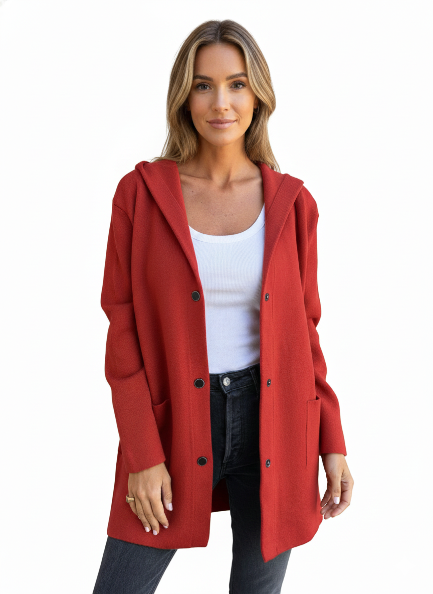 Women's Hooded Jacket with Lightweight Design