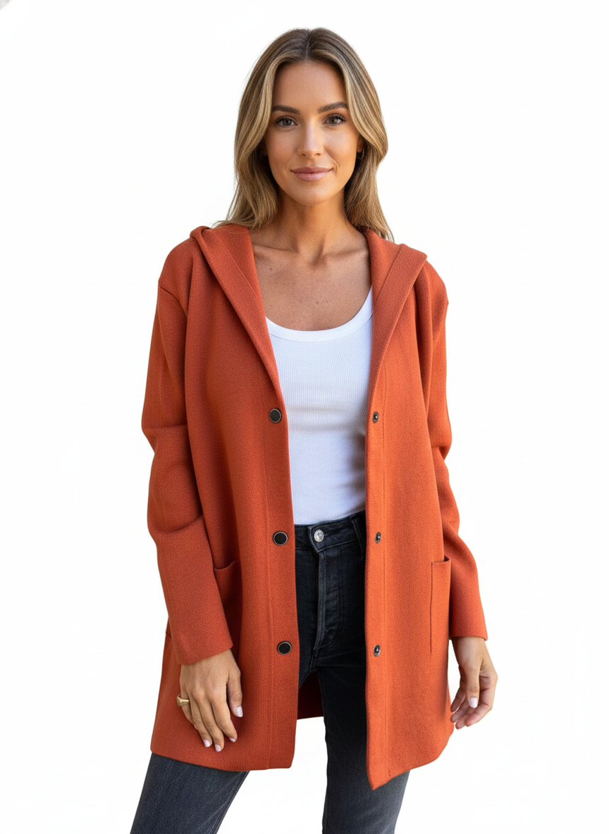 Women's Hooded Jacket with Lightweight Design