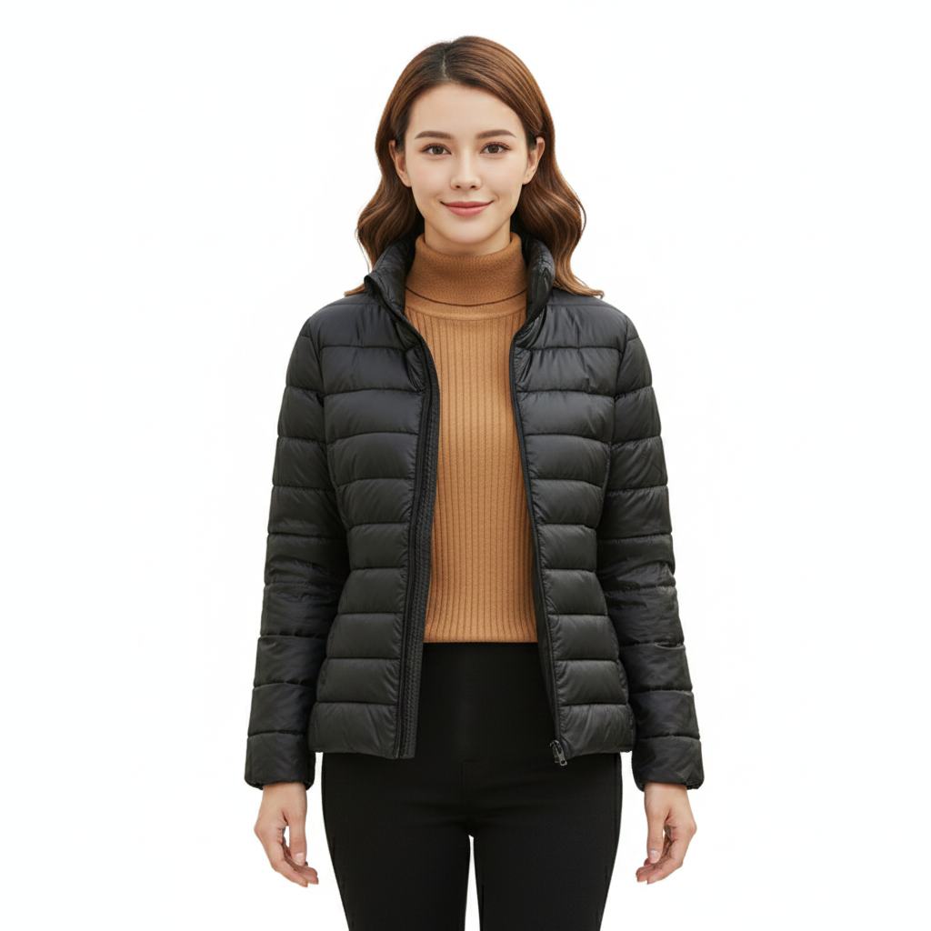 Women's Ultralight Waterproof Jacket for Transitional Season