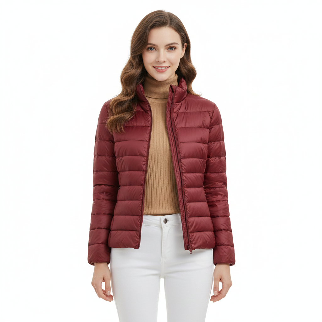 Women's Ultralight Waterproof Jacket for Transitional Season