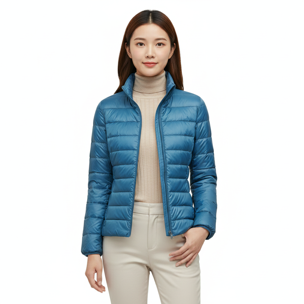 Women's Ultralight Waterproof Jacket for Transitional Season
