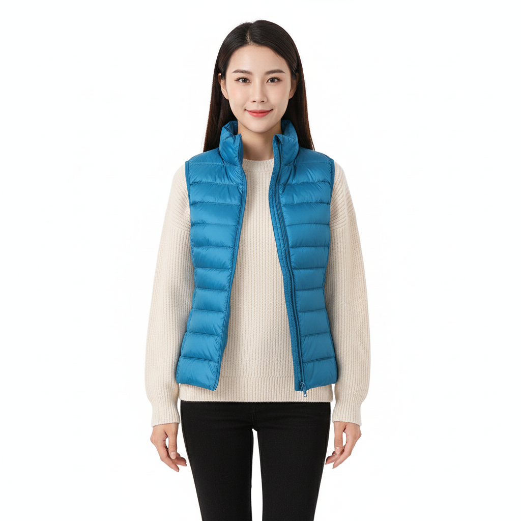 Women's Quilted Vest with Lightweight Warmth