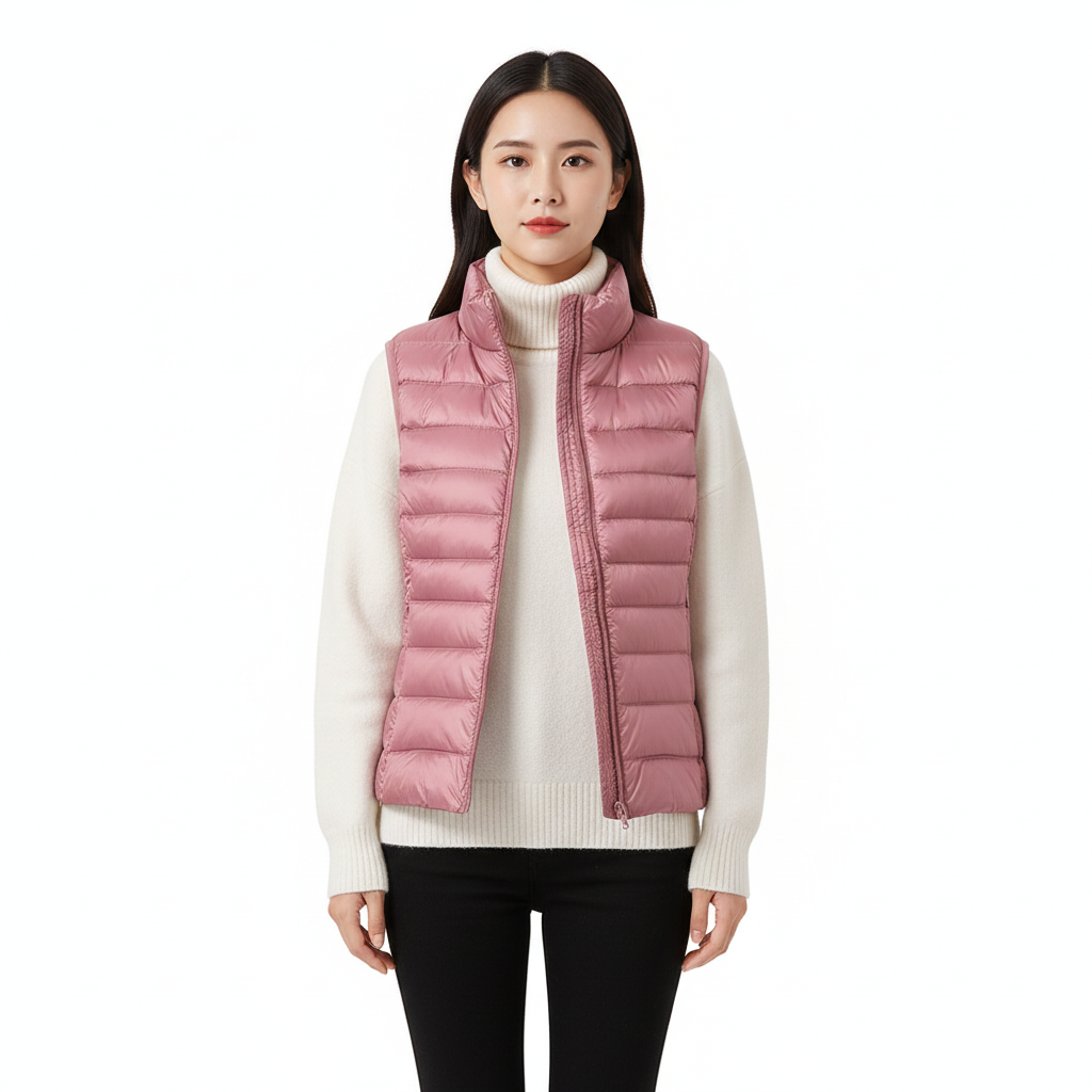 Women's Quilted Vest with Lightweight Warmth