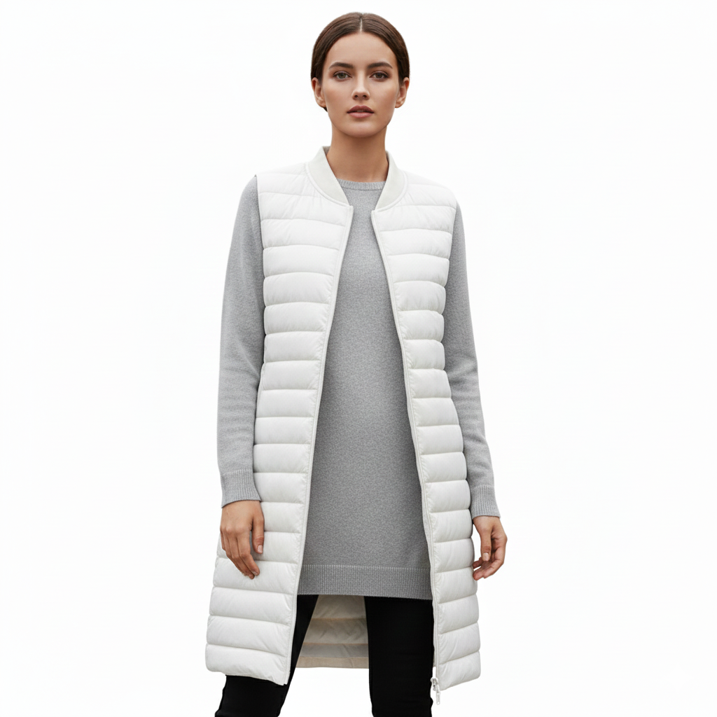 Women's Ultra-Lightweight Down Gilet for Spring